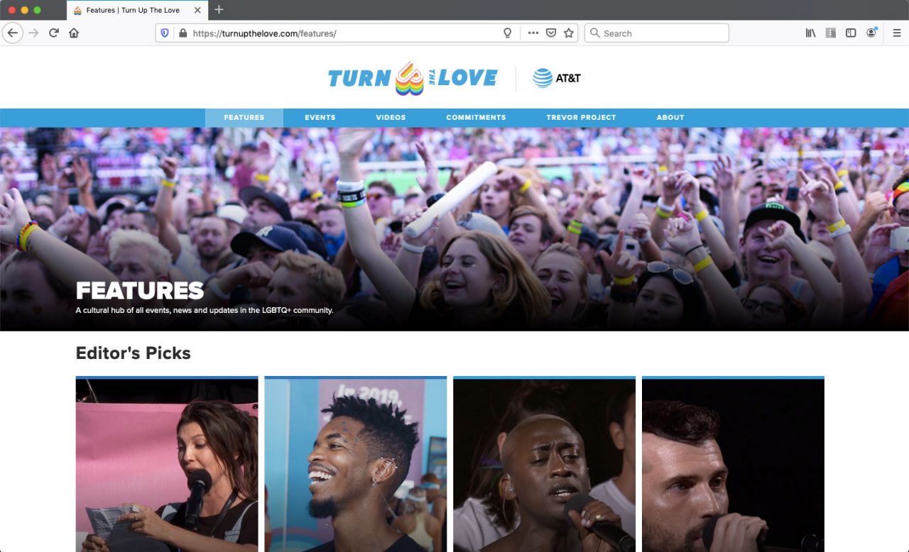Featured Articles on turn up the love website